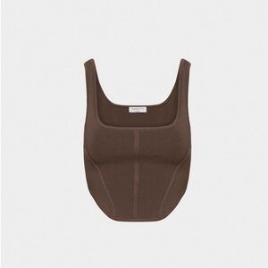 Aritzia Sculpt Knit Bustier Tank